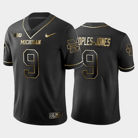 Michigan Wolverines Donovan Peoples Jones Black 2019 Golden Edition Men'S Jersey Michigan Wolverines Donovan Peoples Jones Black 2019 Golden Edition Men'S Jersey
