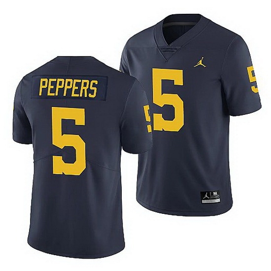 Michigan Wolverines Jabrill Peppers Navy Limited Men'S Jersey Michigan Wolverines Jabrill Peppers Navy Limited Men'S Jersey