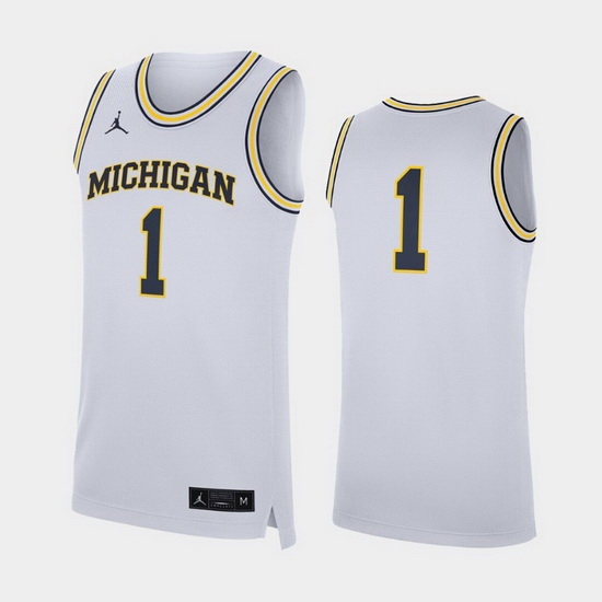 Michigan Wolverines White Replica Men'S Jersey Michigan Wolverines White Replica Men'S Jersey