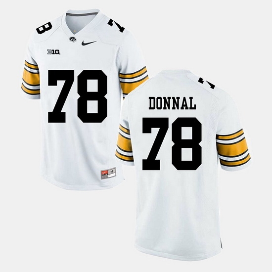 Andrew Donnal White Iowa Hawkeyes Alumni Football Game Jersey Andrew Donnal White Iowa Hawkeyes Alumni Football Game Jersey