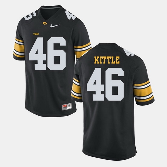 George Kittle Black Iowa Hawkeyes Alumni Football Game Jersey George Kittle Black Iowa Hawkeyes Alumni Football Game Jersey