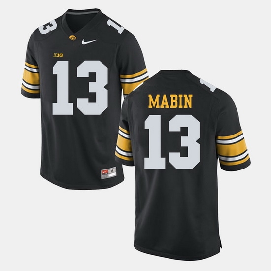 Greg Mabin Black Iowa Hawkeyes Alumni Football Game Jersey Greg Mabin Black Iowa Hawkeyes Alumni Football Game Jersey