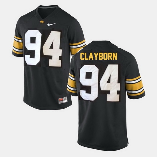 Iowa Hawkeyes Adrian Clayborn College Football Black Jersey Iowa Hawkeyes Adrian Clayborn College Football Black Jersey