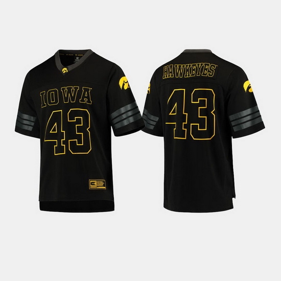 Iowa Hawkeyes College Football Black Jersey Iowa Hawkeyes College Football Black Jersey