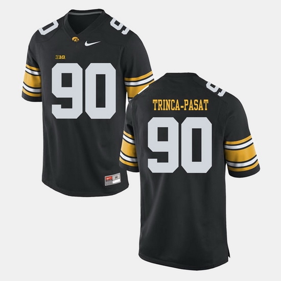 Louis Trinca Pasat Black Iowa Hawkeyes Alumni Football Game Jersey Louis Trinca Pasat Black Iowa Hawkeyes Alumni Football Game Jersey