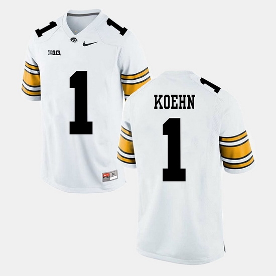 Marshall Koehn White Iowa Hawkeyes Alumni Football Game Jersey Marshall Koehn White Iowa Hawkeyes Alumni Football Game Jersey