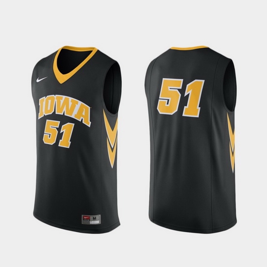 Men Iowa Hawkeyes Black Replica College Basketball Nike Jersey Men Iowa Hawkeyes Black Replica College Basketball Nike Jersey