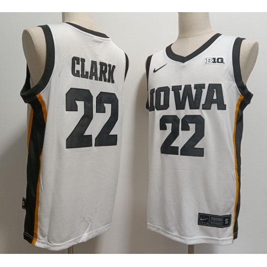 Men Iowa Hawkeyes Caitlin Clark #22 White Stitched Correct Model NCAA Jersey Men Iowa Hawkeyes Caitlin Clark #22 White Stitched Correct Model NCAA Jersey