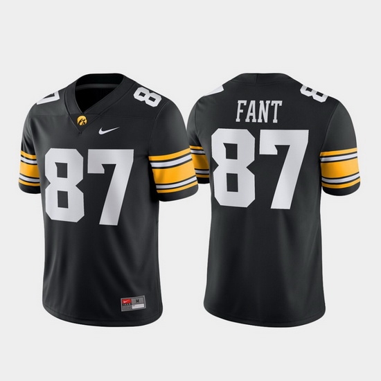 Men Iowa Hawkeyes Noah Fant 87 Black Game Football Jersey Men Iowa Hawkeyes Noah Fant 87 Black Game Football Jersey