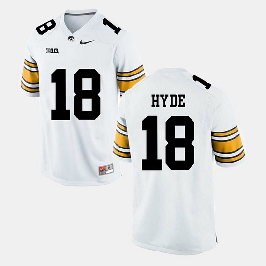 Men Micah Hyde White Iowa Hawkeyes Alumni Football Game Jersey Men Micah Hyde White Iowa Hawkeyes Alumni Football Game Jersey
