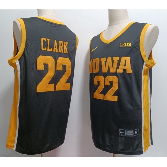 Youth Iowa Hawkeyes Caitlin Clark #22 Black Stitched Correct Model NCAA Jersey Youth Iowa Hawkeyes Caitlin Clark #22 Black Stitched Correct Model NCAA Jersey