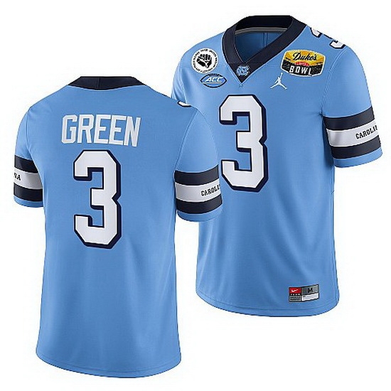 North Carolina Tar Heels Antoine Green Blue 2021 Duke'S Mayo Bowl Cfp Jersey North Carolina Tar Heels Antoine Green Blue 2021 Duke'S Mayo Bowl Cfp Jersey
