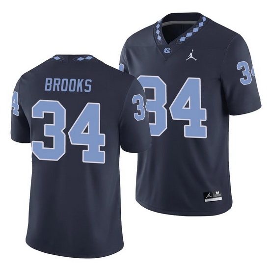 North Carolina Tar Heels British Brooks Navy College Football Men'S Jersey North Carolina Tar Heels British Brooks Navy College Football Men'S Jersey