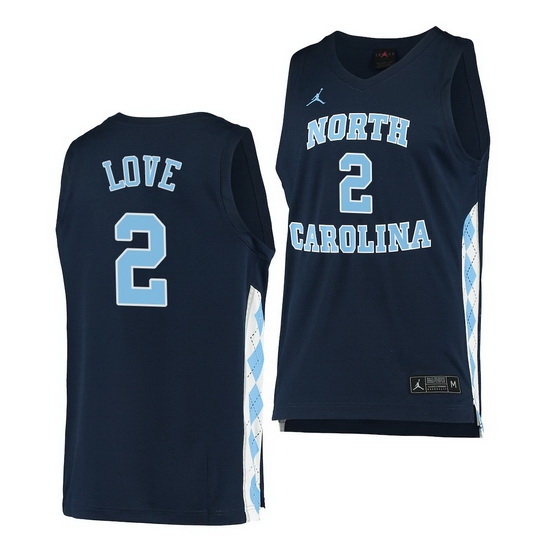 North Carolina Tar Heels Caleb Love Navy Alternate Men Jersey North Carolina Tar Heels Caleb Love Navy Alternate Men Jersey