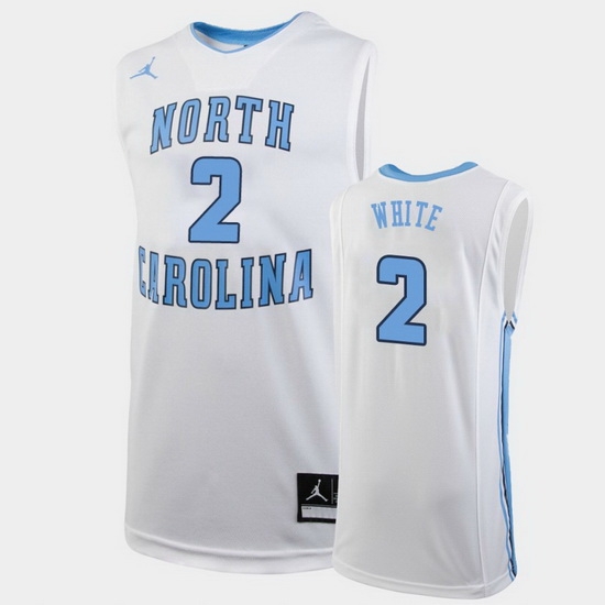 North Carolina Tar Heels Coby White White Replica Men'S Jersey North Carolina Tar Heels Coby White White Replica Men'S Jersey