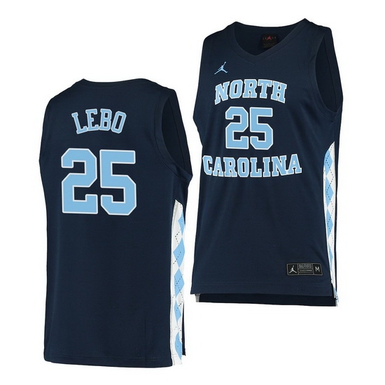 North Carolina Tar Heels Creighton Lebo Navy Alternate Men Jersey North Carolina Tar Heels Creighton Lebo Navy Alternate Men Jersey