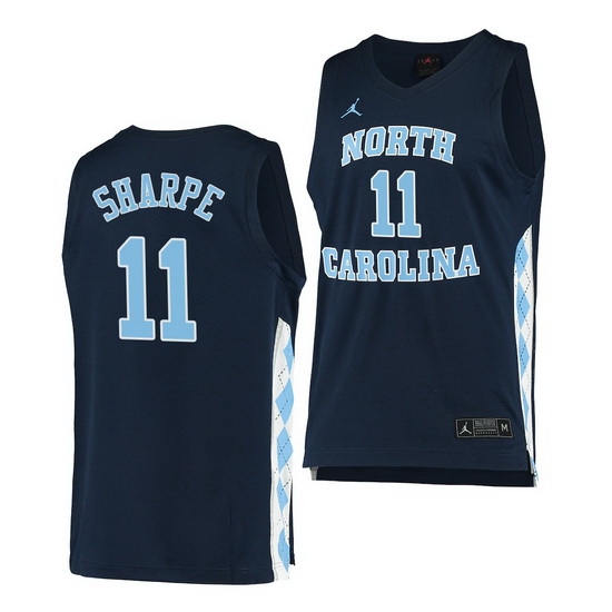 North Carolina Tar Heels Day'Ron Sharpe Navy Alternate Men Jersey North Carolina Tar Heels Day'Ron Sharpe Navy Alternate Men Jersey