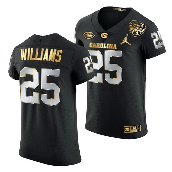 North Carolina Tar Heels Javonte Williams Black 2021 Orange Bowl Golden Edition Jersey North Carolina Tar Heels Javonte Williams Black 2021 Orange Bowl Golden Edition Jersey