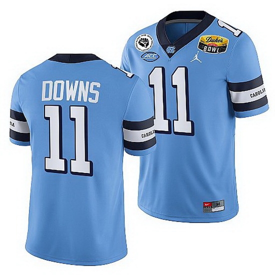 North Carolina Tar Heels Josh Downs Blue 2021 Duke'S Mayo Bowl Cfp Jersey North Carolina Tar Heels Josh Downs Blue 2021 Duke'S Mayo Bowl Cfp Jersey