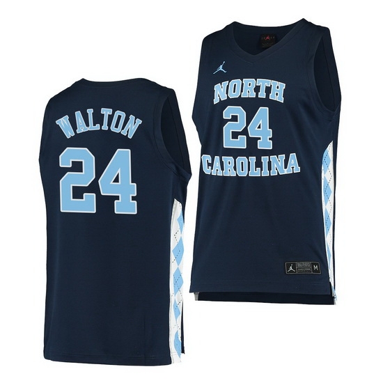 North Carolina Tar Heels Kerwin Walton Navy Alternate Men Jersey North Carolina Tar Heels Kerwin Walton Navy Alternate Men Jersey
