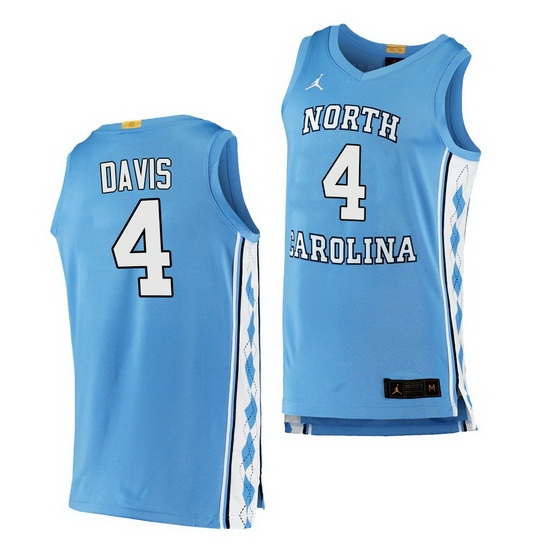 North Carolina Tar Heels R.J. Davis Blue Authentic Jersey North Carolina Tar Heels R.J. Davis Blue Authentic Jersey