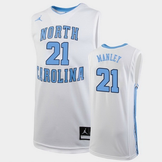 North Carolina Tar Heels Sterling Manley White Replica Men'S Jersey North Carolina Tar Heels Sterling Manley White Replica Men'S Jersey
