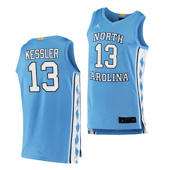 North Carolina Tar Heels Walker Kessler Blue Authentic Jersey North Carolina Tar Heels Walker Kessler Blue Authentic Jersey