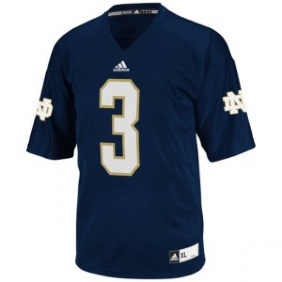 Men 3 Authentic Blue Jersey Men 3 Authentic Blue Jersey