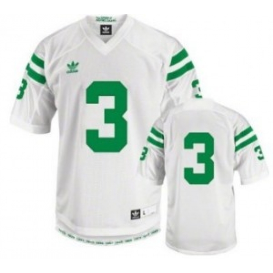 Men 3 Authentic White Jersey Men 3 Authentic White Jersey