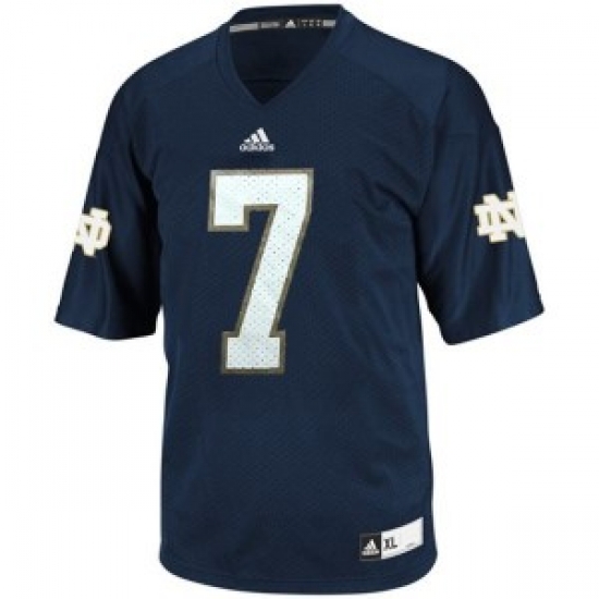 Men 7 Replica Blue Jersey Men 7 Replica Blue Jersey