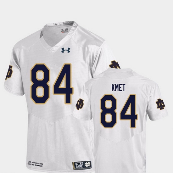 Men Notre Dame Fighting Irish Cole Kmet 84 White College Football Replica Jersey Men Notre Dame Fighting Irish Cole Kmet 84 White College Football Replica Jersey