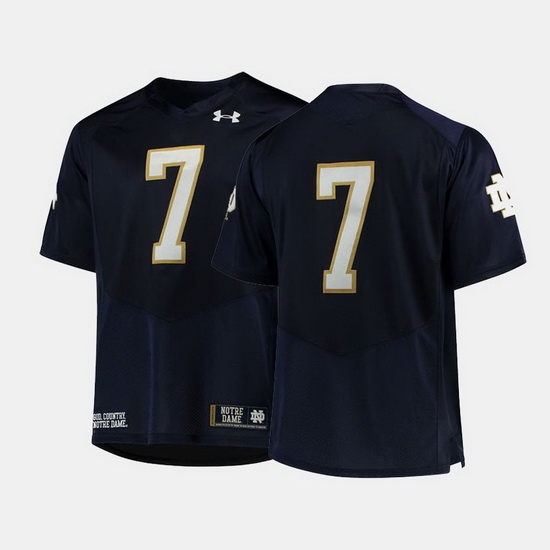 Men Notre Dame Fighting Irish College Football Navy Jersey Men Notre Dame Fighting Irish College Football Navy Jersey