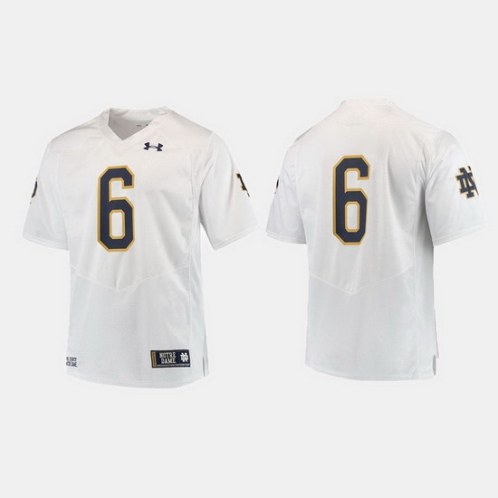 Men Notre Dame Fighting Irish College Football White Jersey Men Notre Dame Fighting Irish College Football White Jersey