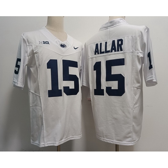 Men Notre Dame Fighting Irish Drew Allar #15 White F U S E Stitched Jersey Men Notre Dame Fighting Irish Drew Allar #15 White F U S E Stitched Jersey