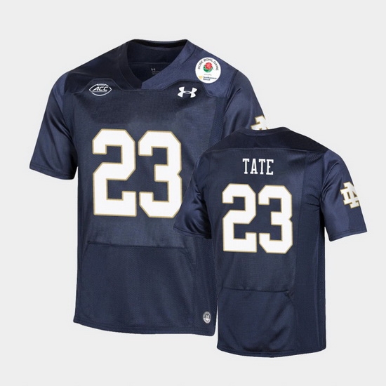 Men Notre Dame Fighting Irish Golden Tate 2021 Rose Bowl Navy College Football Jersey Men Notre Dame Fighting Irish Golden Tate 2021 Rose Bowl Navy College Football Jersey