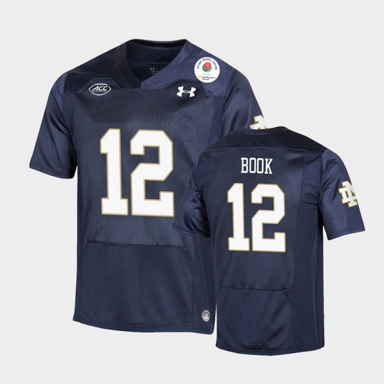 Men Notre Dame Fighting Irish Ian Book 2021 Rose Bowl Navy College Football Jersey Men Notre Dame Fighting Irish Ian Book 2021 Rose Bowl Navy College Football Jersey