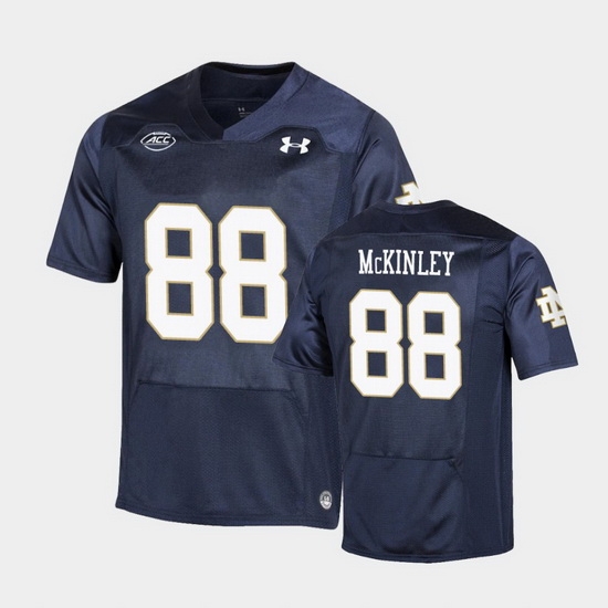 Men Notre Dame Fighting Irish Javon Mckinley Replica Navy College Football Playoff Jersey Men Notre Dame Fighting Irish Javon Mckinley Replica Navy College Football Playoff Jersey