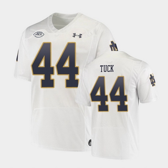 Men Notre Dame Fighting Irish Justin Tuck Replica White College Football Playoff Jersey Men Notre Dame Fighting Irish Justin Tuck Replica White College Football Playoff Jersey