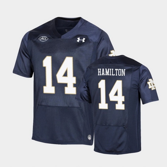 Men Notre Dame Fighting Irish Kyle Hamilton Replica Navy College Football Playoff Jersey Men Notre Dame Fighting Irish Kyle Hamilton Replica Navy College Football Playoff Jersey