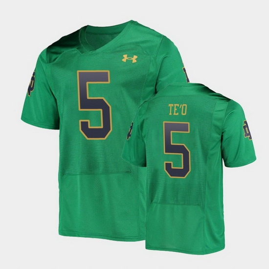 Men Notre Dame Fighting Irish Manti Te'O College Football Green Replica Jersey Men Notre Dame Fighting Irish Manti Te'O College Football Green Replica Jersey