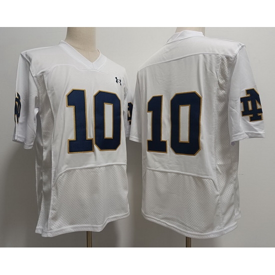 Men Notre Dame Fighting Irish Sam Hartman #10 White 2023 Stitched Jersey no name Men Notre Dame Fighting Irish Sam Hartman #10 White 2023 Stitched Jersey no name