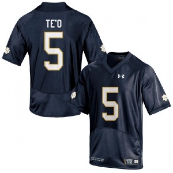 Men Under Armour 5 Authentic Navy Blue Jersey Men Under Armour 5 Authentic Navy Blue Jersey