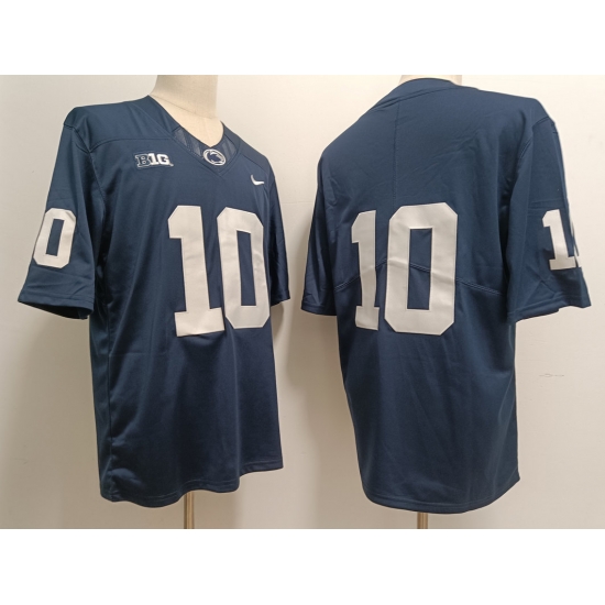 Men's Notre Dame Fighting Irish Nicholas Singleton #10 no name Blue Stitched Jersey Men's Notre Dame Fighting Irish Nicholas Singleton #10 no name Blue Stitched Jersey