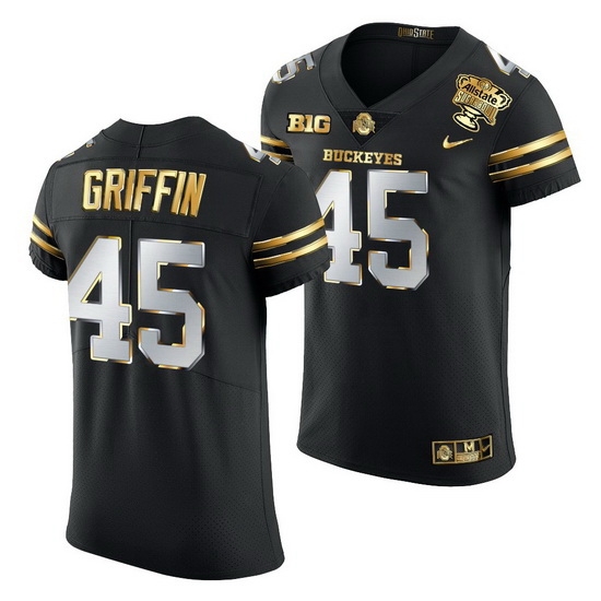 Ohio State Buckeyes Archie Griffin Black 2021 Sugar Bowl Golden Limited Authentic Football Jersey Ohio State Buckeyes Archie Griffin Black 2021 Sugar Bowl Golden Limited Authentic Football Jersey