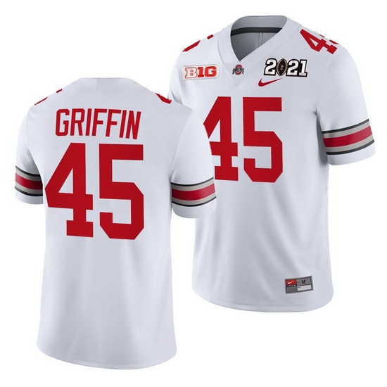 Ohio State Buckeyes Archie Griffin White 2021 Sugar Bowl Champions College Football Playoff College Football Playoff Jersey 0 Ohio State Buckeyes Archie Griffin White 2021 Sugar Bowl Champions College Football Playoff College Football Playoff Jersey 0