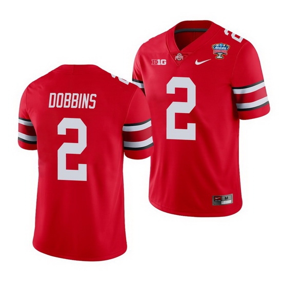 Ohio State Buckeyes J.K. Dobbins Scarlet 2021 Sugar Bowl College Football Jersey Ohio State Buckeyes J.K. Dobbins Scarlet 2021 Sugar Bowl College Football Jersey