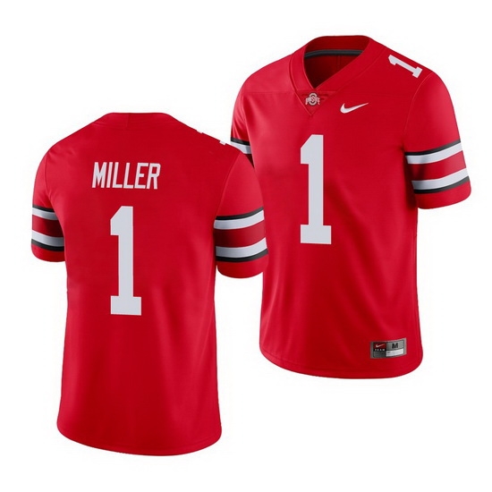 Ohio State Buckeyes Justin Fields Scarlet 2021 Sugar Bowl College Football Jersey 0 Ohio State Buckeyes Justin Fields Scarlet 2021 Sugar Bowl College Football Jersey 0