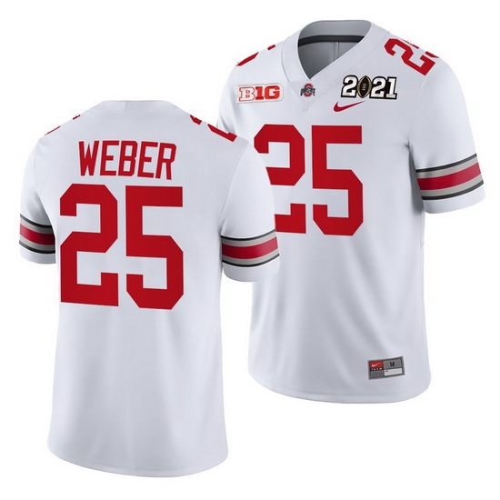 Ohio State Buckeyes Mike Weber White 2021 Sugar Bowl Champions College Football Playoff College Football Playoff Jersey 0 Ohio State Buckeyes Mike Weber White 2021 Sugar Bowl Champions College Football Playoff College Football Playoff Jersey 0