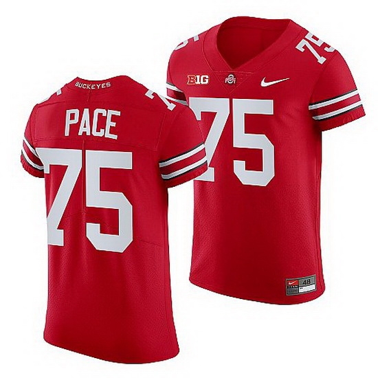 Ohio State Buckeyes Orlando Pace All Scarlet College Football Nfl Elite Jersey Ohio State Buckeyes Orlando Pace All Scarlet College Football Nfl Elite Jersey