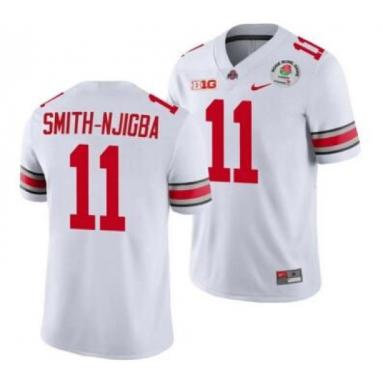 Ohio State Buckeyes Smith-NJIGBA Game White Men'S Jersey Ohio State Buckeyes Smith-NJIGBA Game White Men'S Jersey